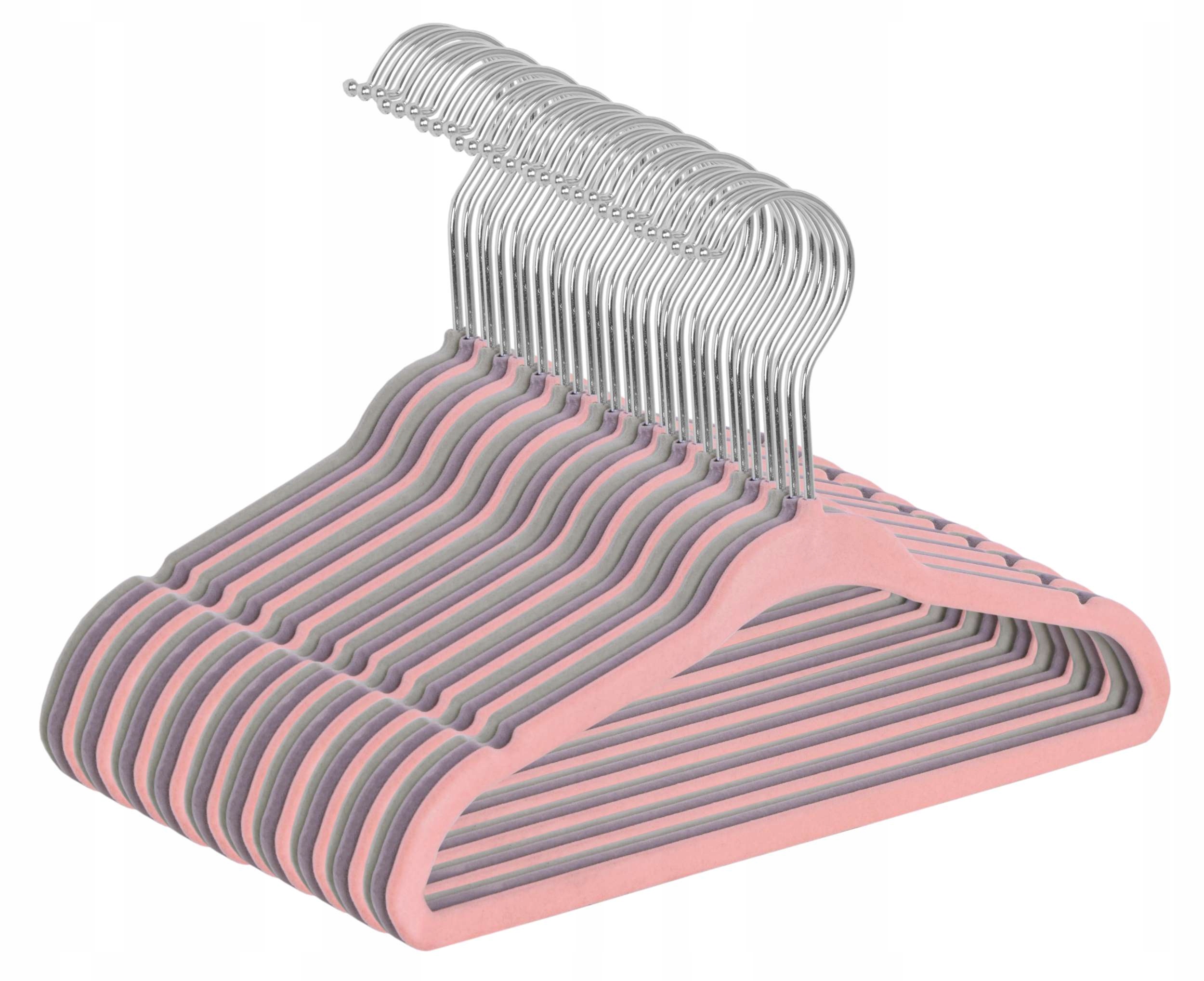 WIESZAKI WELUROWE DLA DZIECI DZIECIĘCE NA UBRANIA WIESZAK WELUROWY KPL 30x Kod producenta WIESZAK MINI GIRL 30