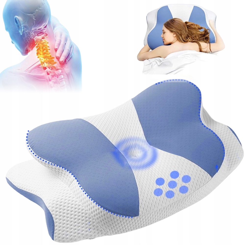 Poduszka Ortopedyczna Do Spania Memory Motyl Komfortowa 2 Wysokości