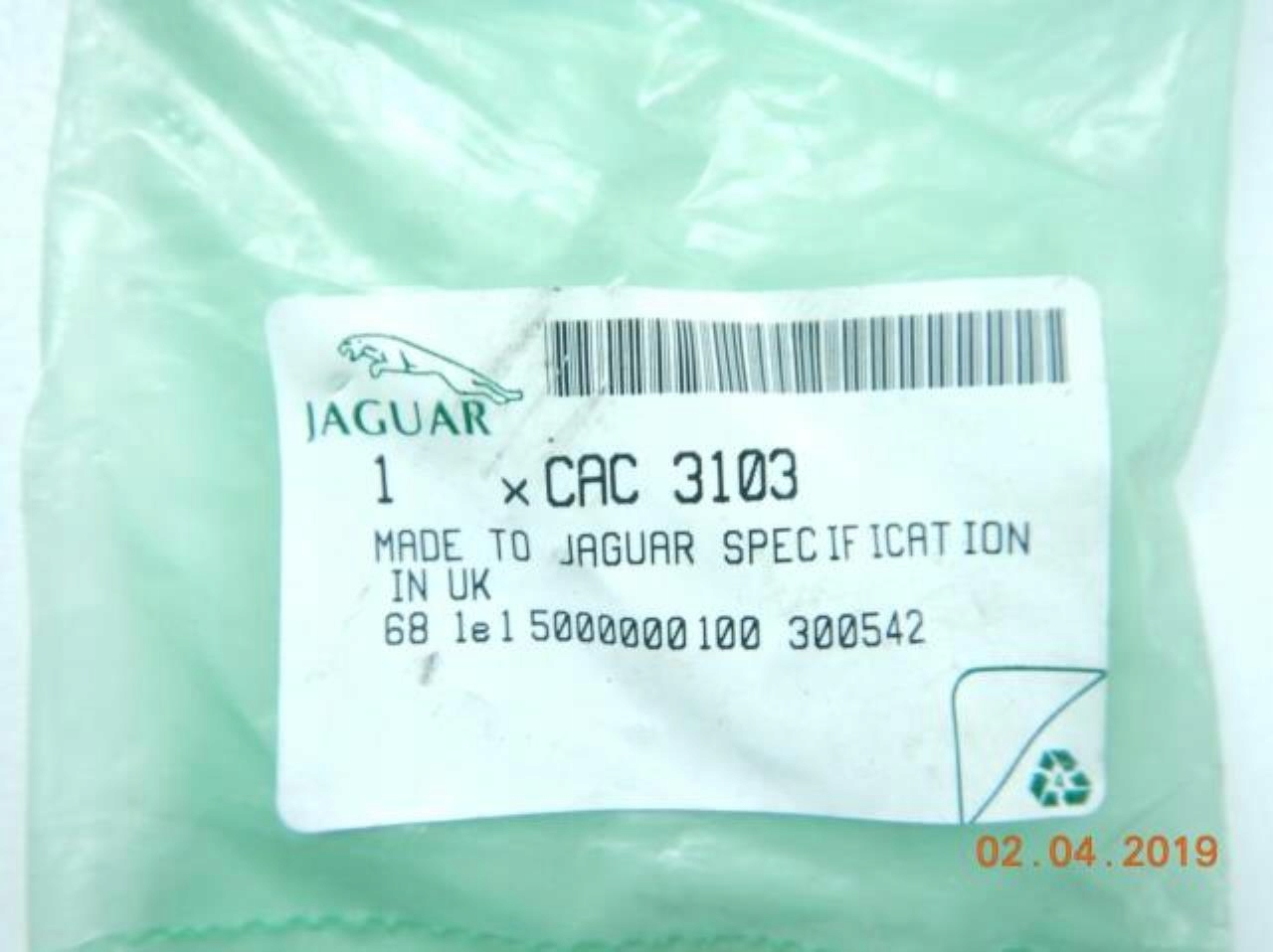 Vis Poignée Support plaque de l’échappement JAGUAR XJ 68-96 / CAC3103