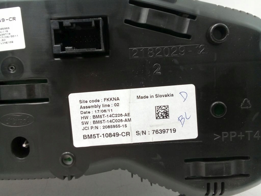 Ford Grand C-max dials dials predkosciomierz BM5T-10849-CR