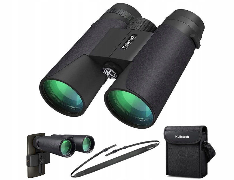 Dalekohled 12x42 Vysoký výkon pro dospělé, ideální pro pozorování přírody