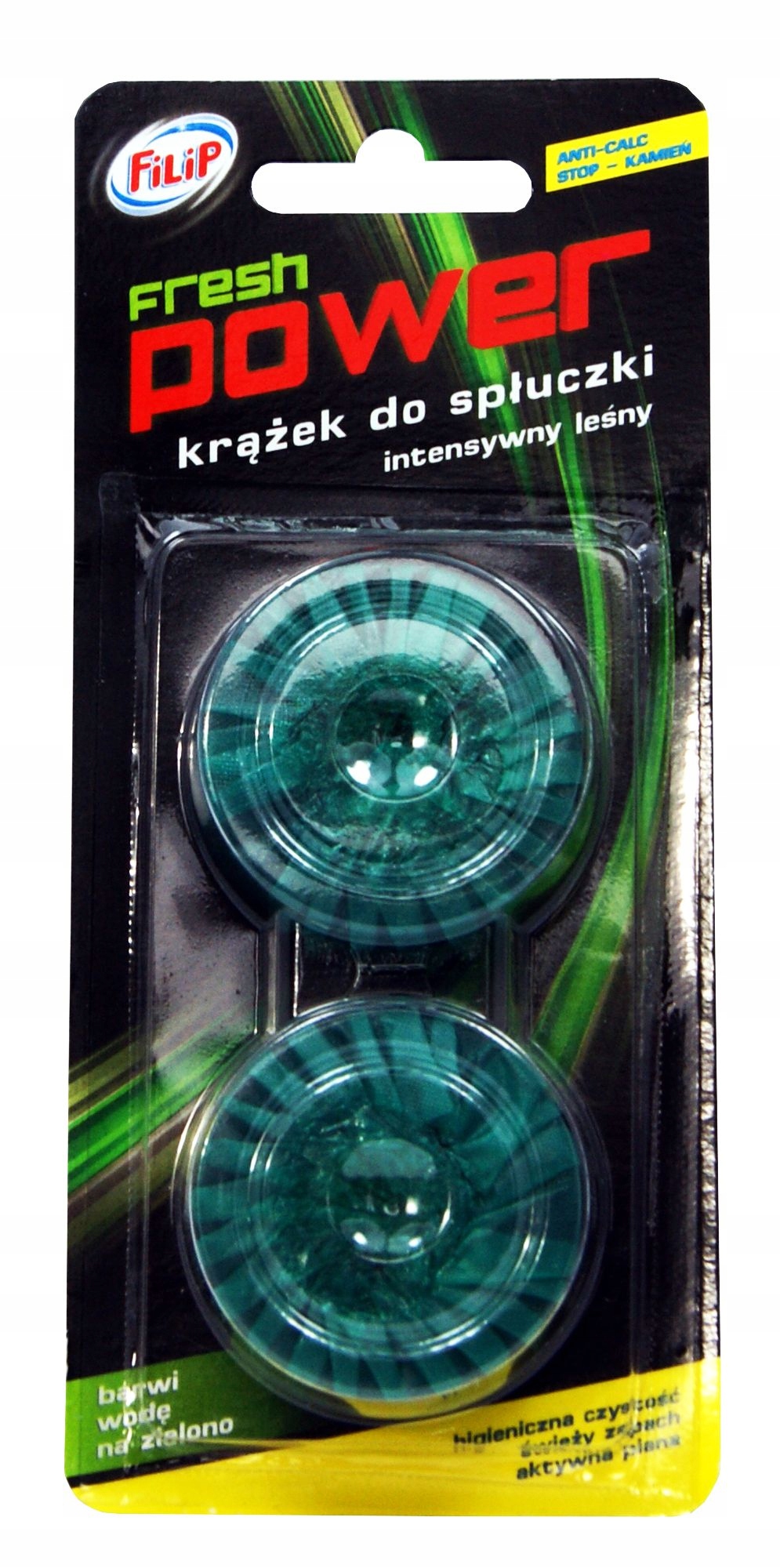 

Krążki Kostki Do Spłuczki Toaletowej Barwiące 2szt