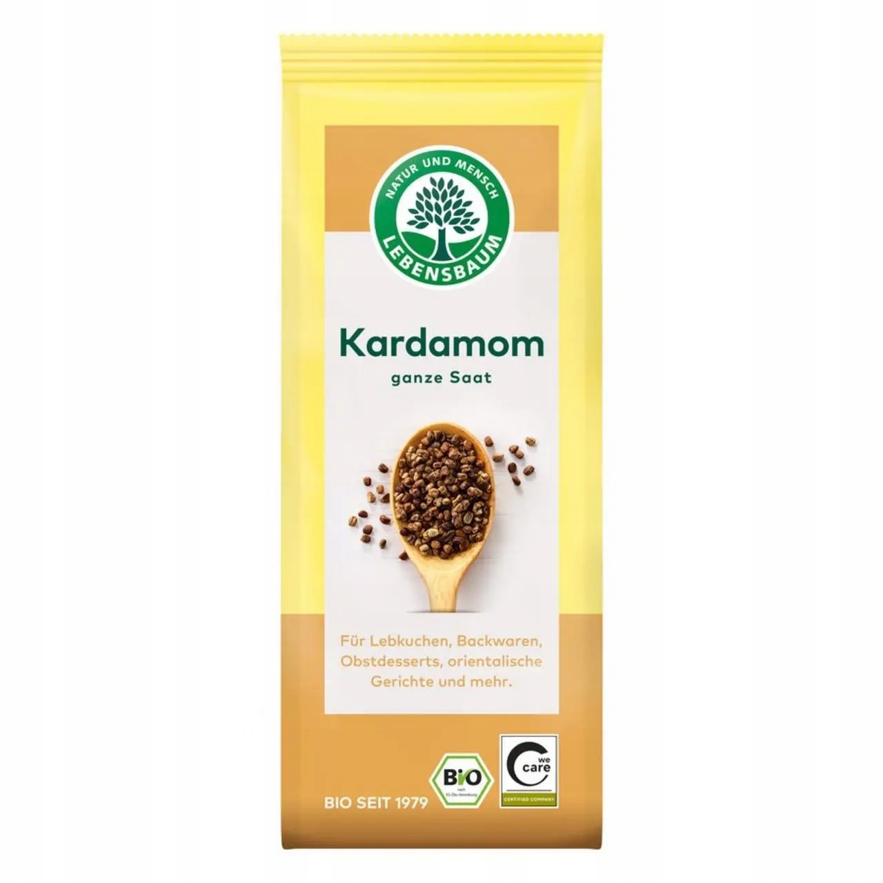 Kardamom Zrno Bio 50 g Lebensbaum