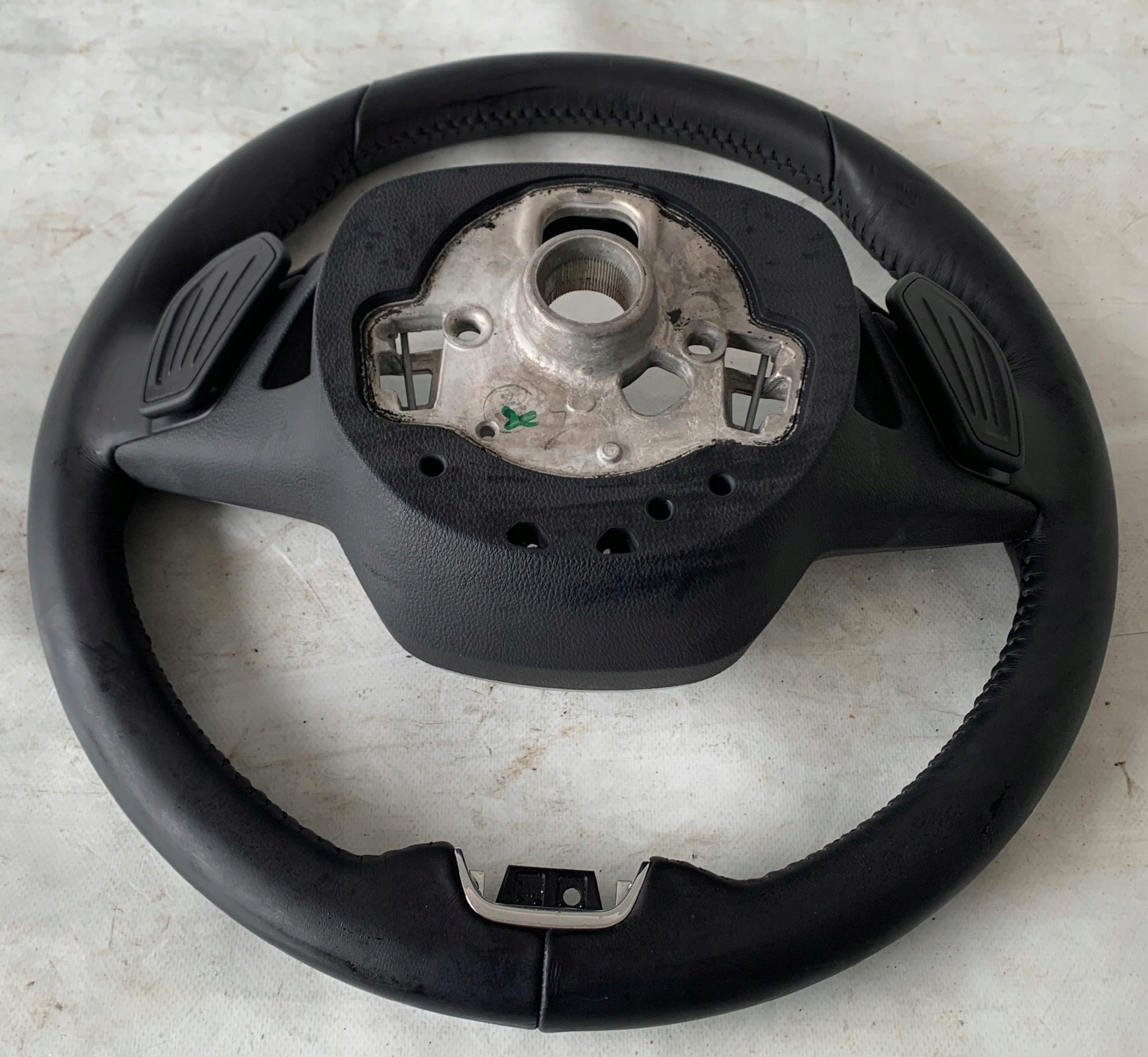 steering wheel, SKODA OCTAVIA IV GRZANA with shifting leather