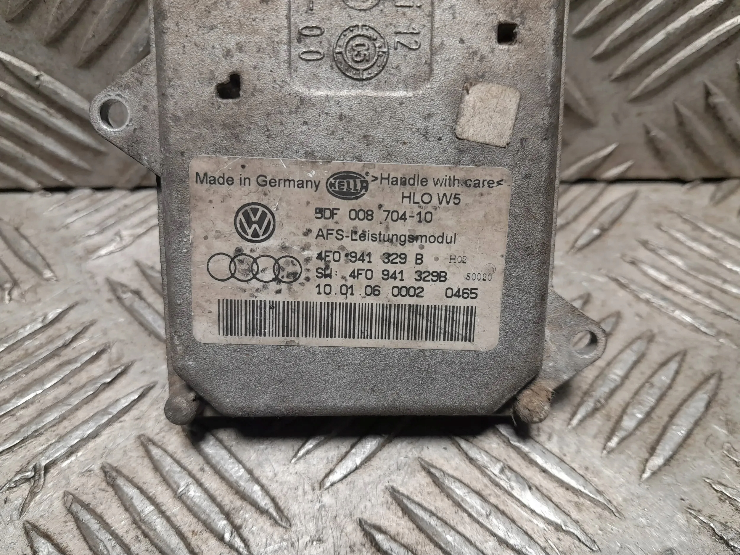 AUDI A6 C6 PRZETWORNICA MODUŁ SKRĘTU 4F0941329B Typ samochodu Samochody osobowe