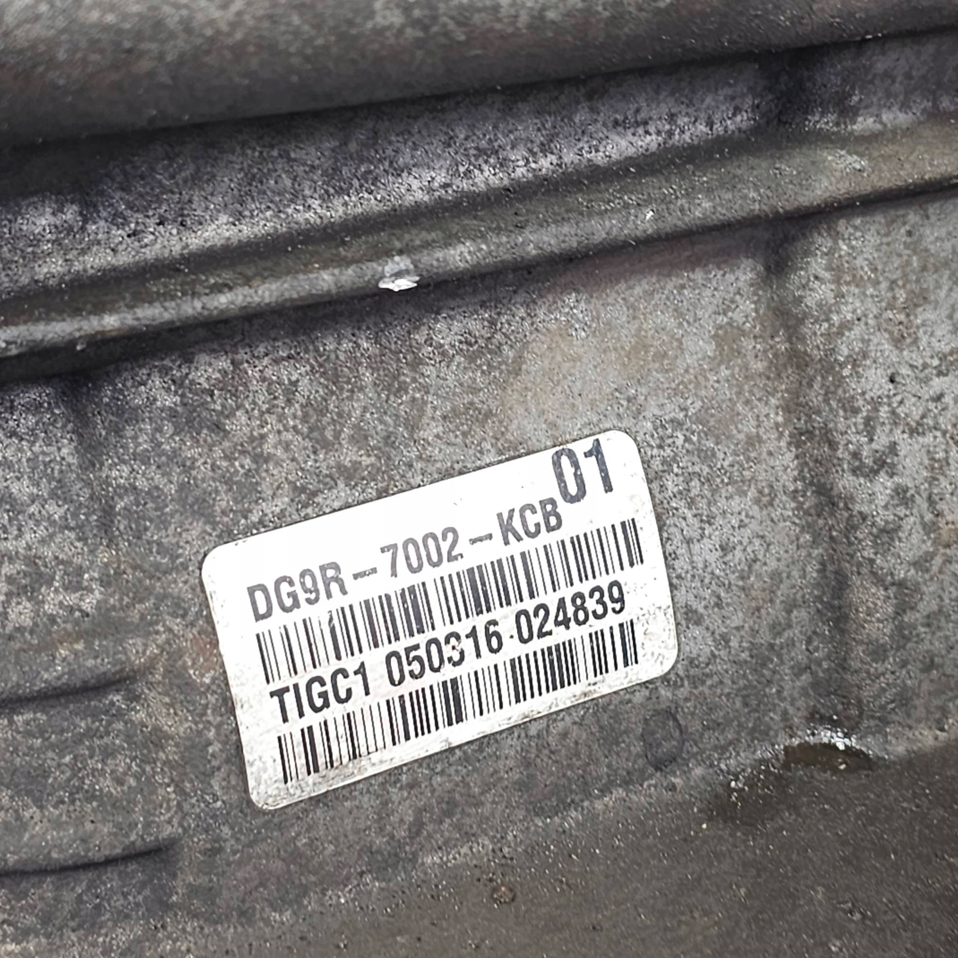 CAMBIO DG9R-7002-KCB 2.0 TDCI FORD MONDEO MK5