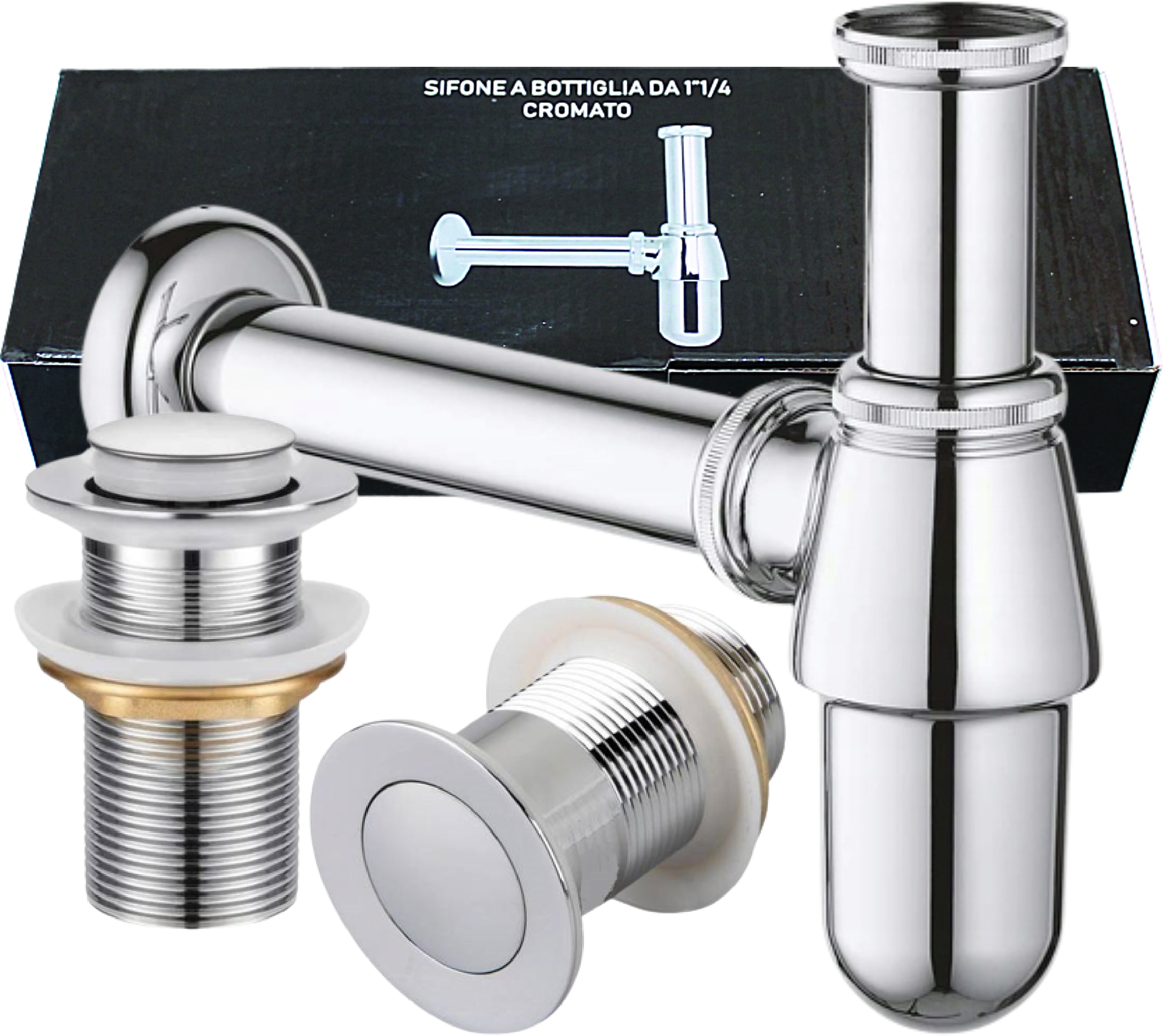 

Korek klik klak bez przelewu syfon do umywalki