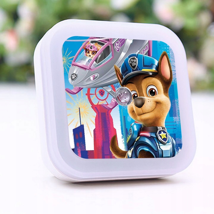 Nocna lampka do kontaktu LED Psi Patrol Top Wzory Zasilanie sieciowe