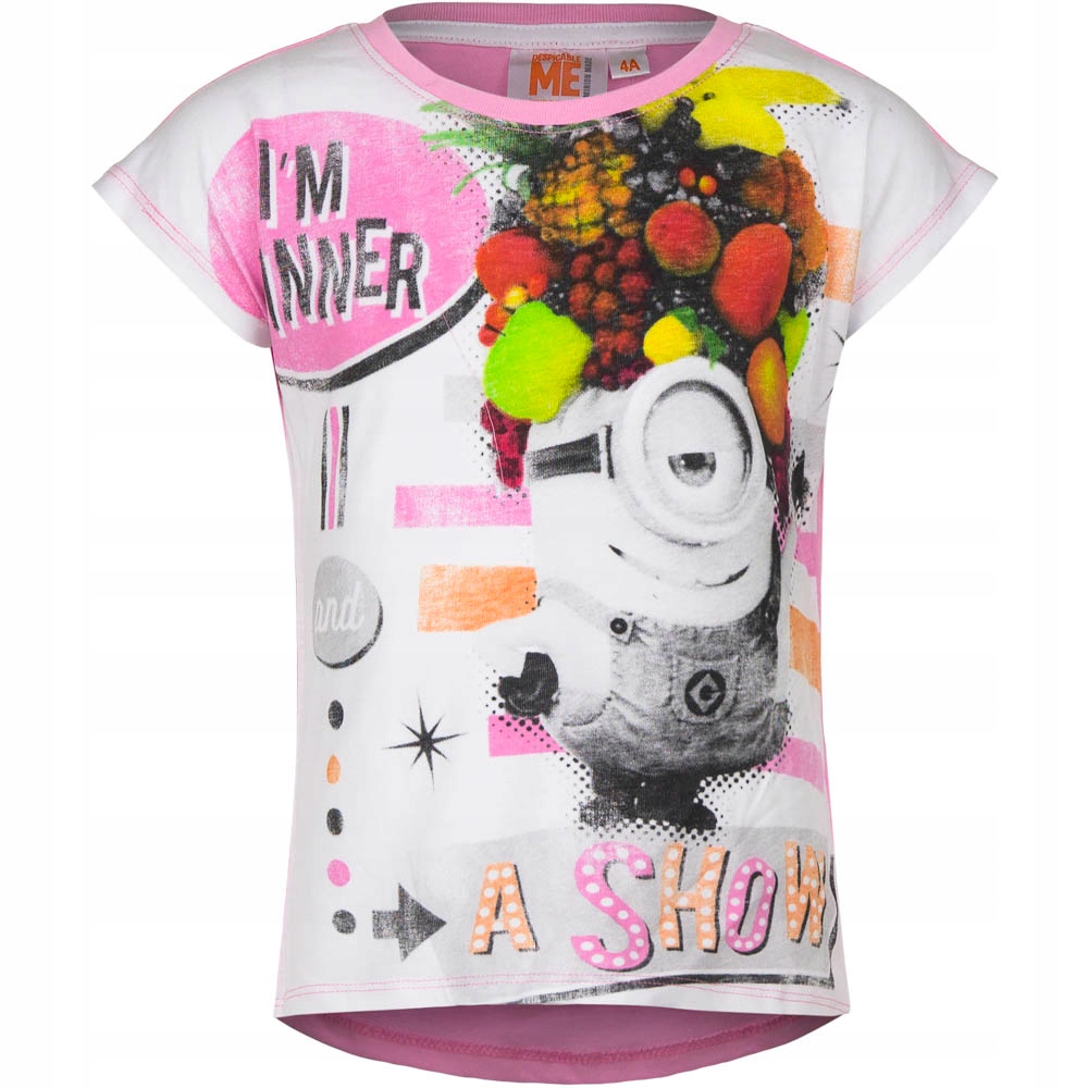 

Koszulka T-shirt Roz.128 Minionki 8+