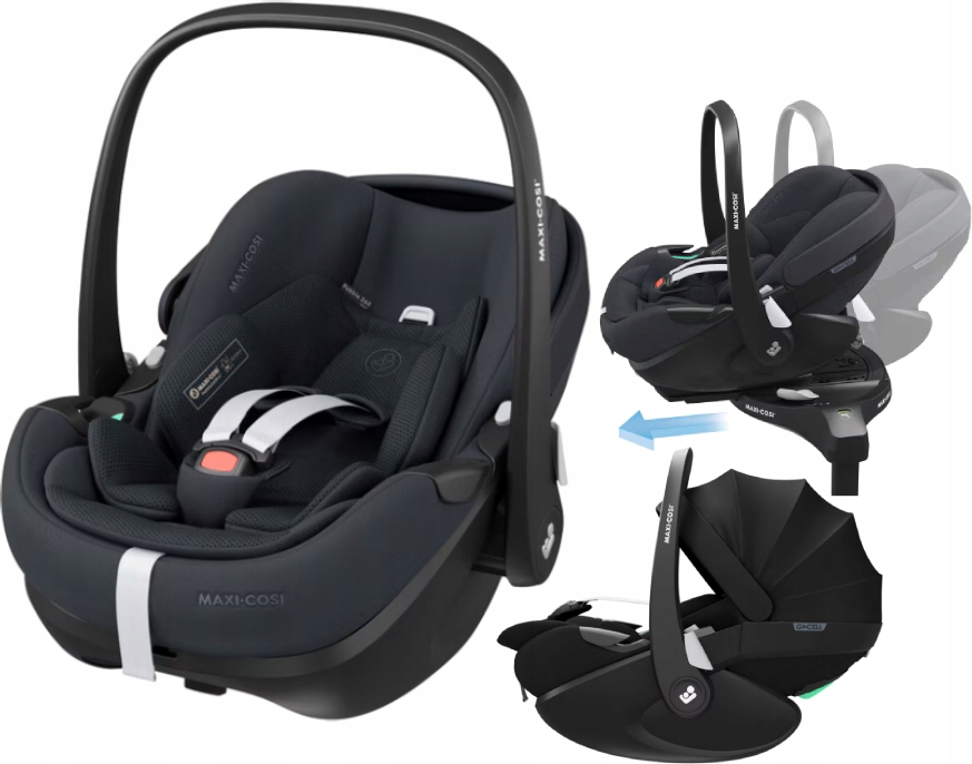 MAXI COSI FOTELIK OBROTOWY PEBBLE 360 PRO2 SAMOCHODOWY DZIECIĘCY R129 TUV