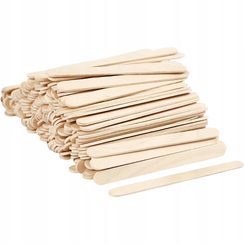 DREWNIANE PATYCZKI DO LODÓW 9,3cm (50) RED PLAST EAN (GTIN) 5907668513345