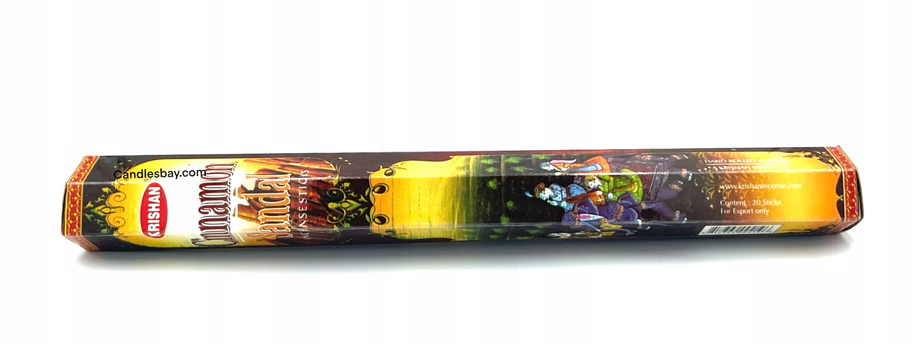 Kadzidełka indyjskie Sandał Cynamon 20szt Krishan