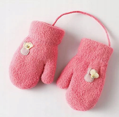 RĘKAWICZKI niemowlęce jednopalczaste CIEPŁE +6mscy Rodzaj jednopalczaste