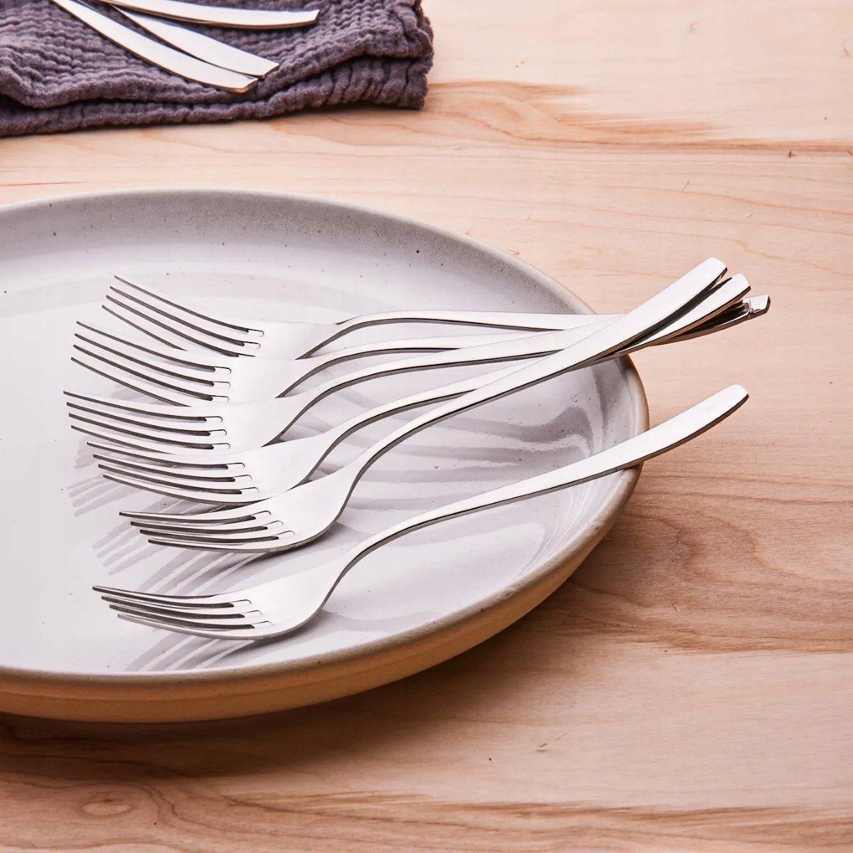 Widelce stołowe obiadowe sztućce gładkie Altom Design Planet połysk 6 sztuk EAN (GTIN) 5906948738461