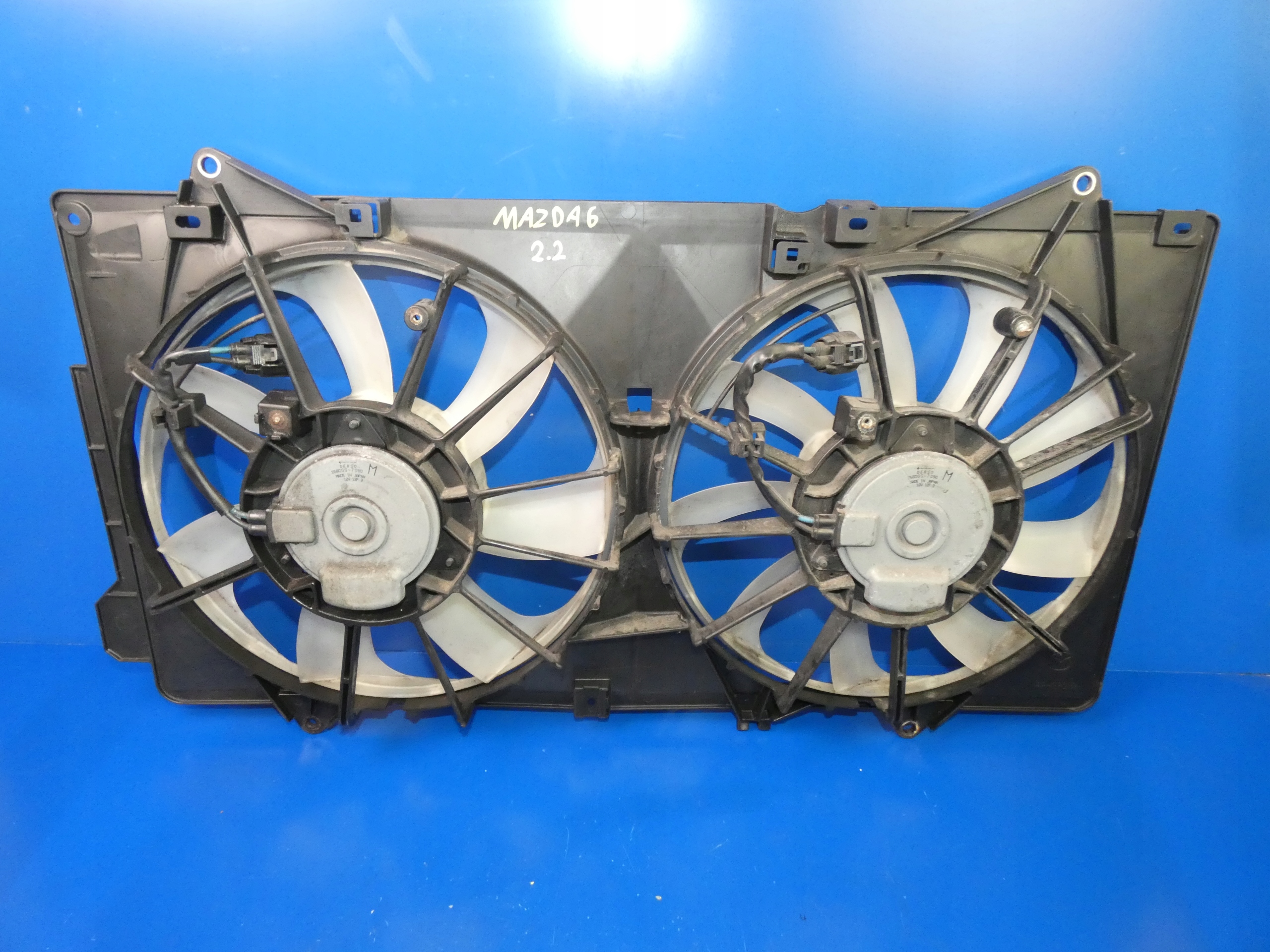 MAZDA 6 III GJ 2.2 D Ventilateurs Radiateur