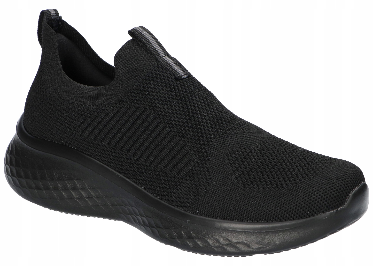 American Club HA96 Módní Tenisky Dámské Sportovní Boty Nazouvací Černé 37