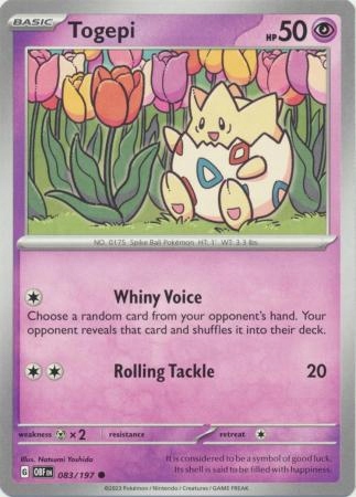 Togepi 083/197 Common Pokemon