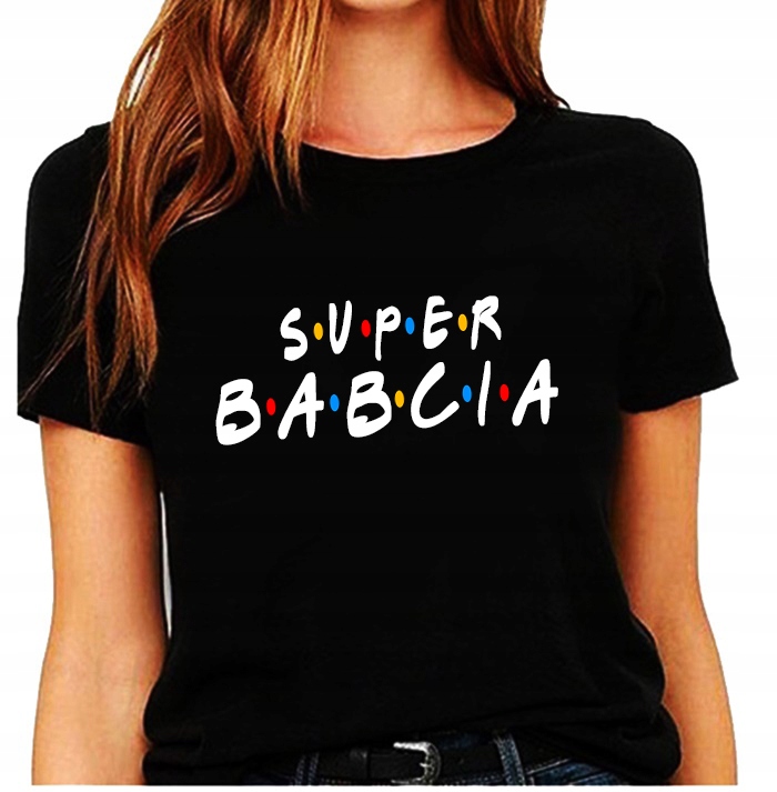 

T-shirt Koszulka Na Dzień Babci Super Prezent XL