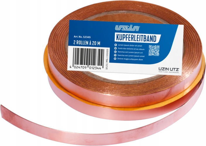 Uzin samolepicí měděná páska pod koberce 50 mb