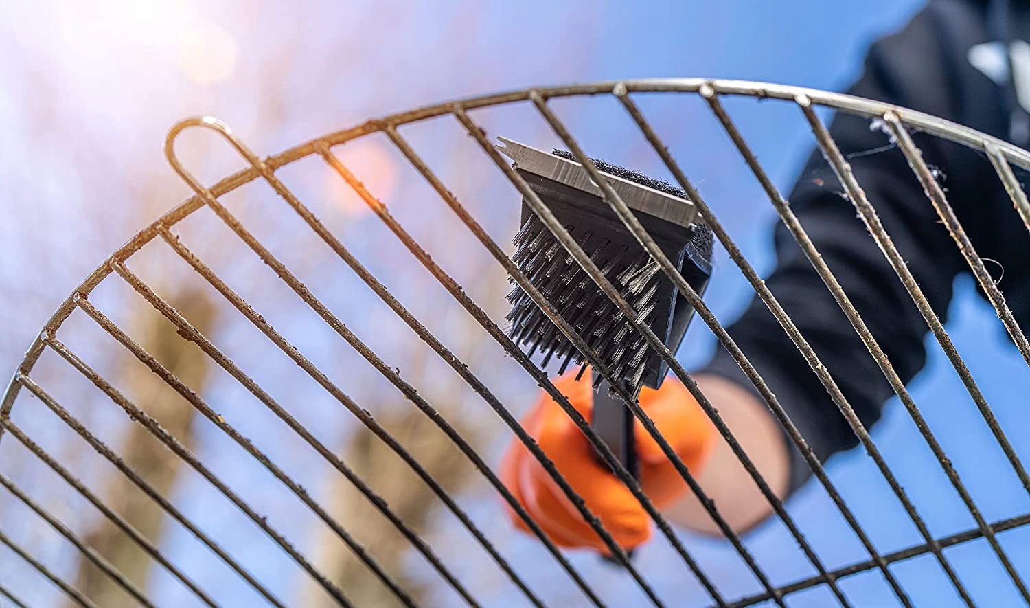 SZCZOTKA DO GRILLA ŻELIWNEGO 3W1 SZPATUŁKA WATA Producent Rossner