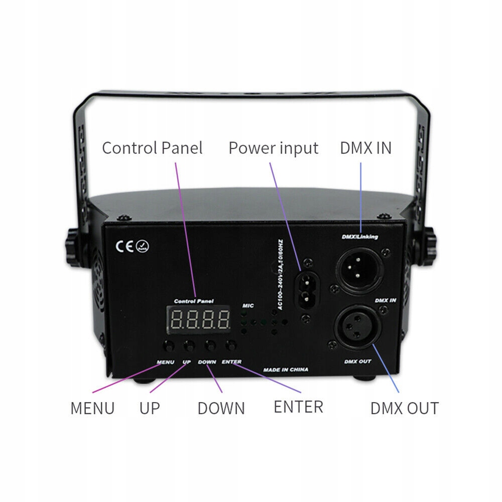 15 oczu oświetlenie sceniczne DJ DMX disco 15W Stan opakowania oryginalne