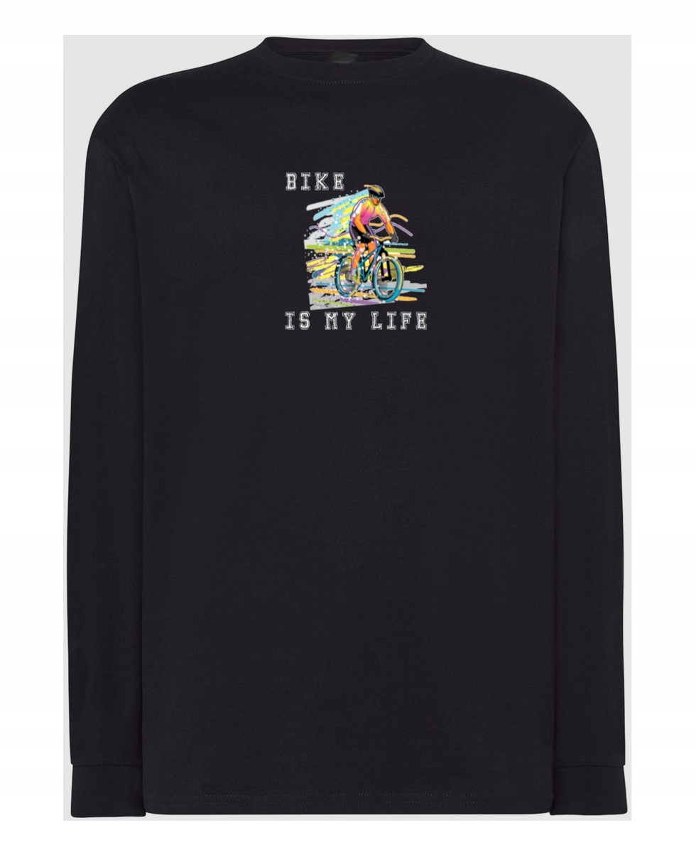 

Longsleeve męski nadruk Rower Logo XXL