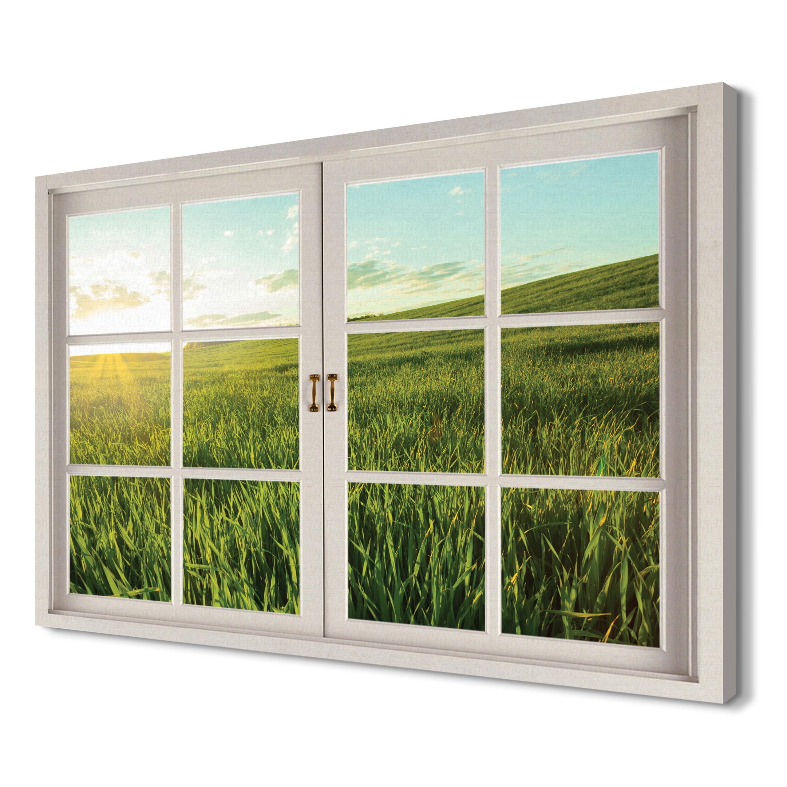 

Zielona łąka do wnętrz 120x80 Wydruk na płótnie 3d