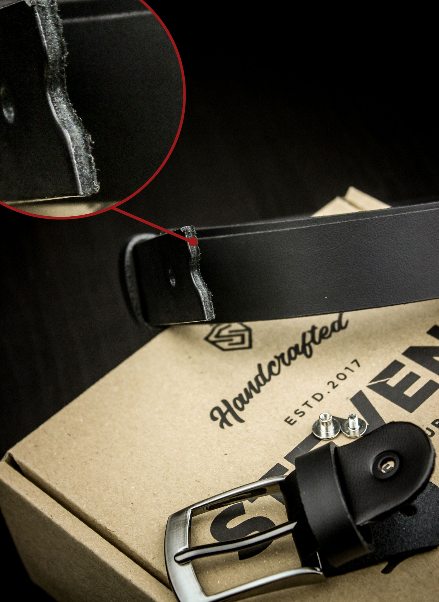 MĘSKI PASEK SKÓRZANY STEVENS MAGNUM SKÓRA Q1-Y Nazwa koloru producenta CZARNY