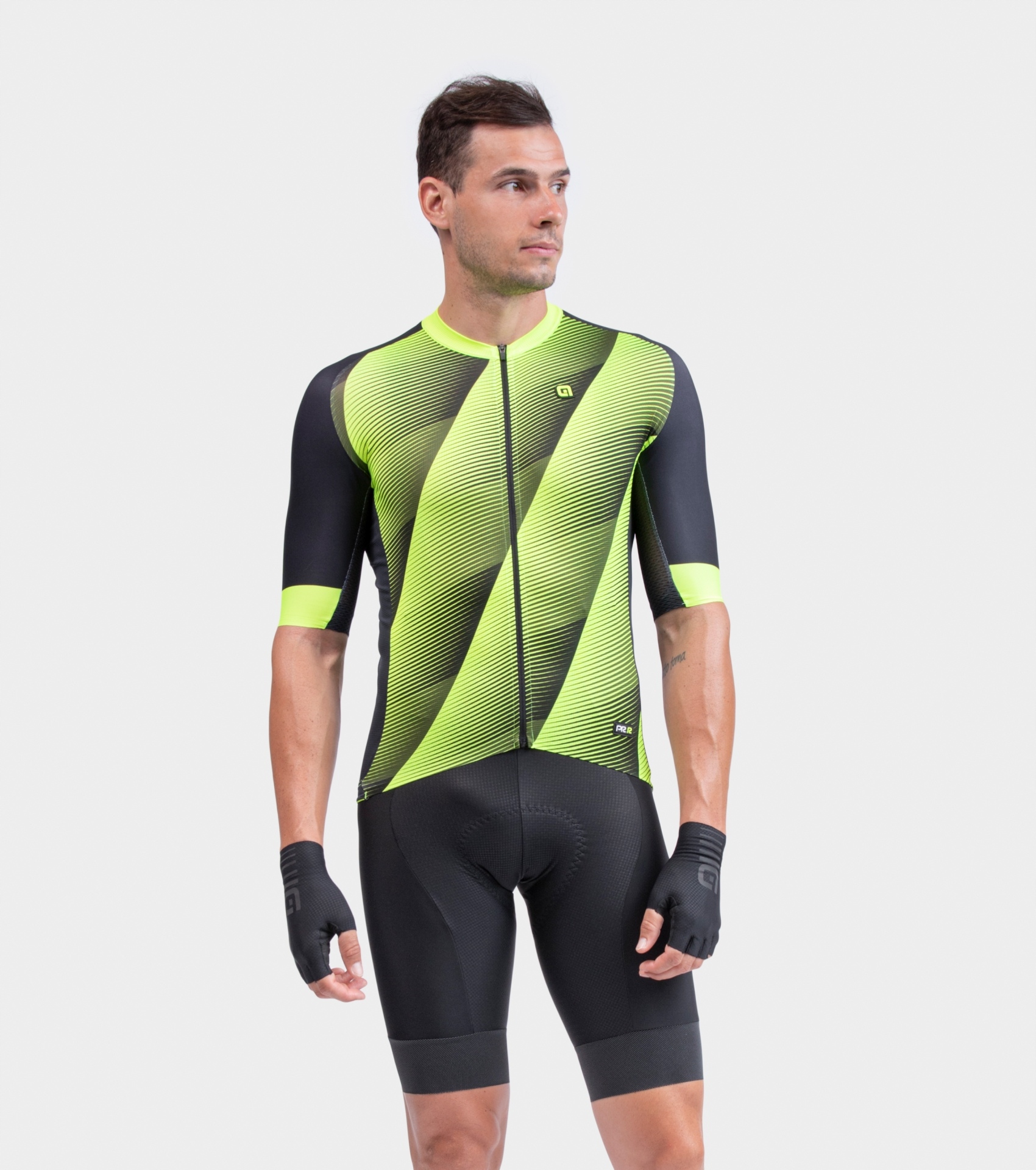 Pánský cyklistický dres Alé Cycling Pr-r Square M