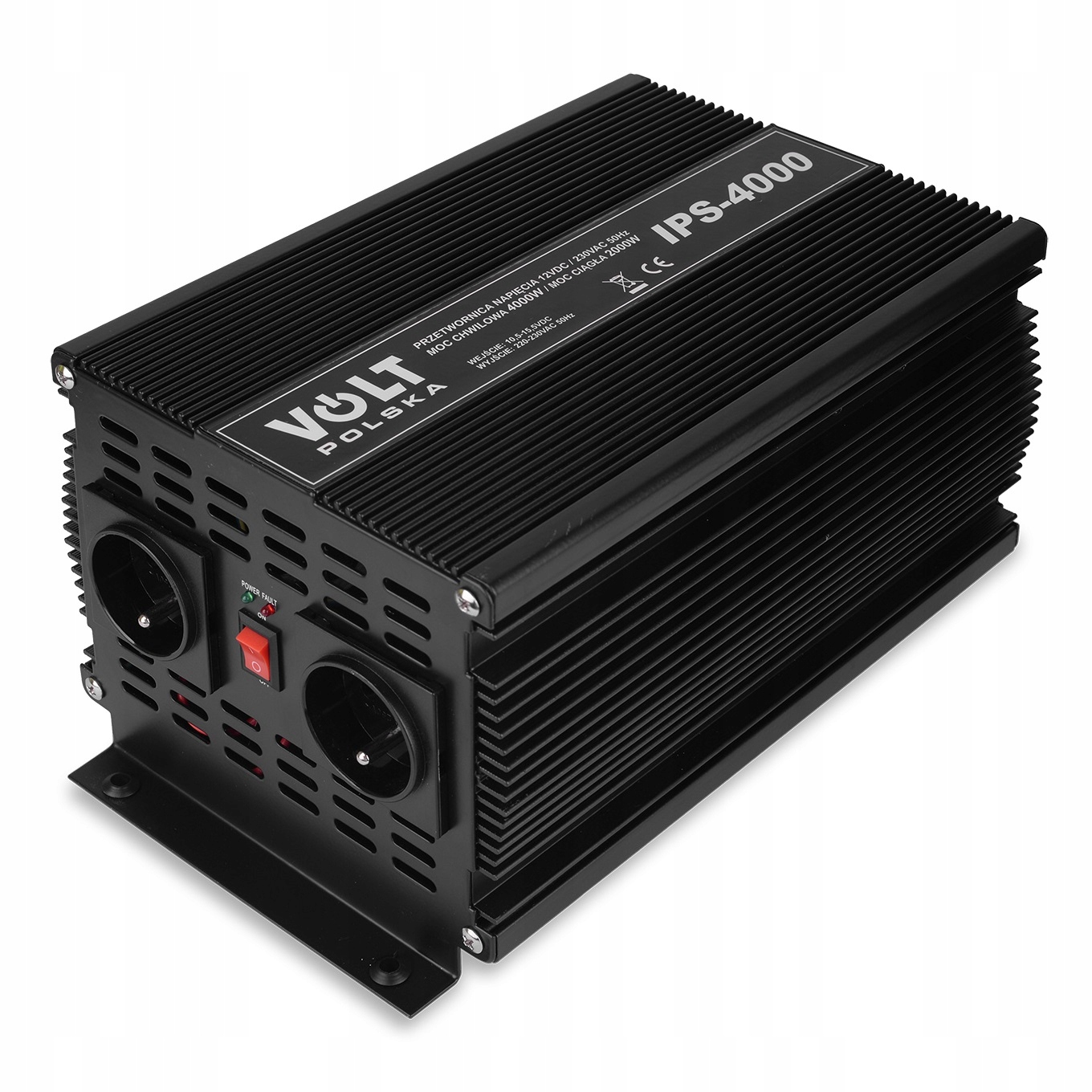 PRZETWORNICA 12V 230V SAMOCHODOWA NAPIĘCIA 4000W