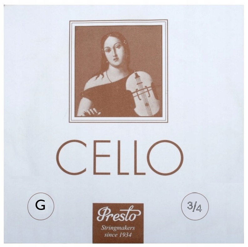 Presto struna do wiolonczeli 3/4 G