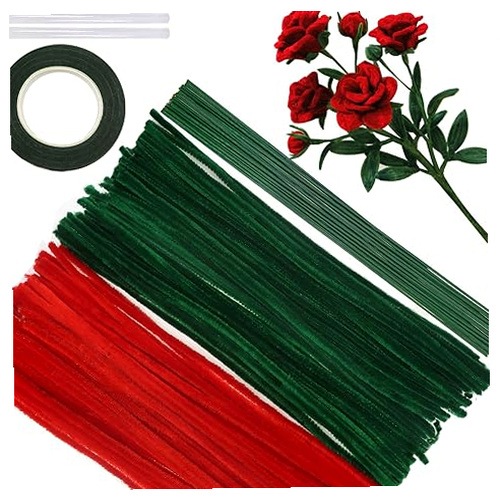 Kreativní Drátky Floristické 200 Ks Na Květiny Diy Sada