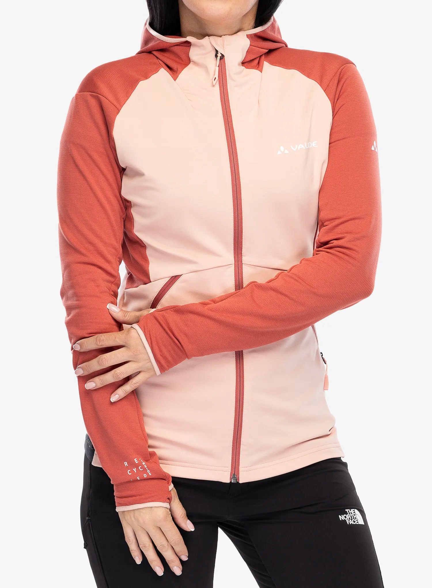Bluza polarowa damska Vaude Scopi Fleece Jacket soft rose 38 (s)