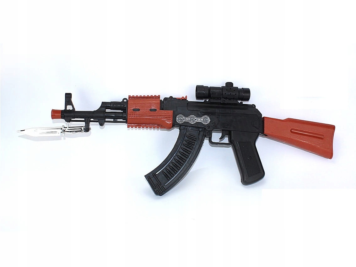 

Karabin maszynowy Ak kałasznikow na baterie 2k