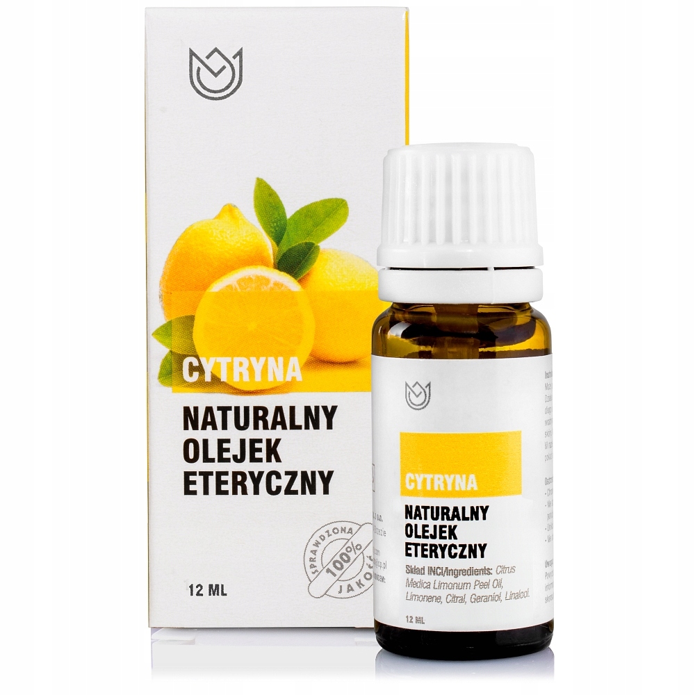

Naturalny Olejek eteryczny Cytrynowy 12 ML
