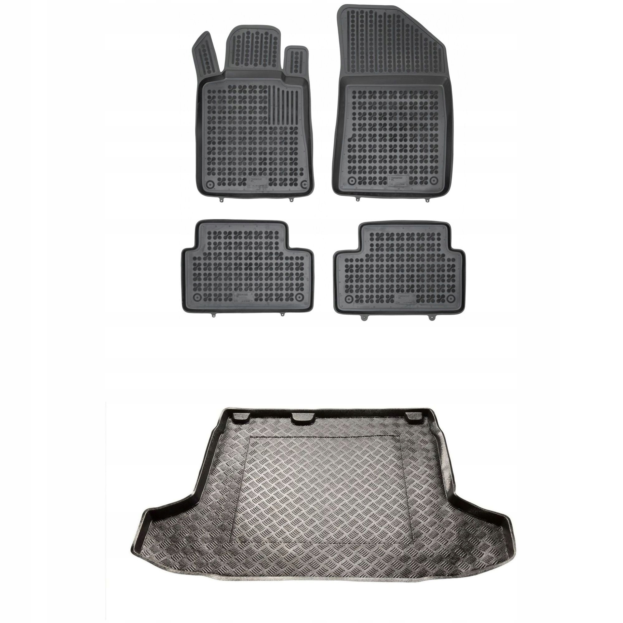 Sada koberčekov a rohoží Peugeot 508 I 2010-2018 Sedan je vhodná aj pre Hybr