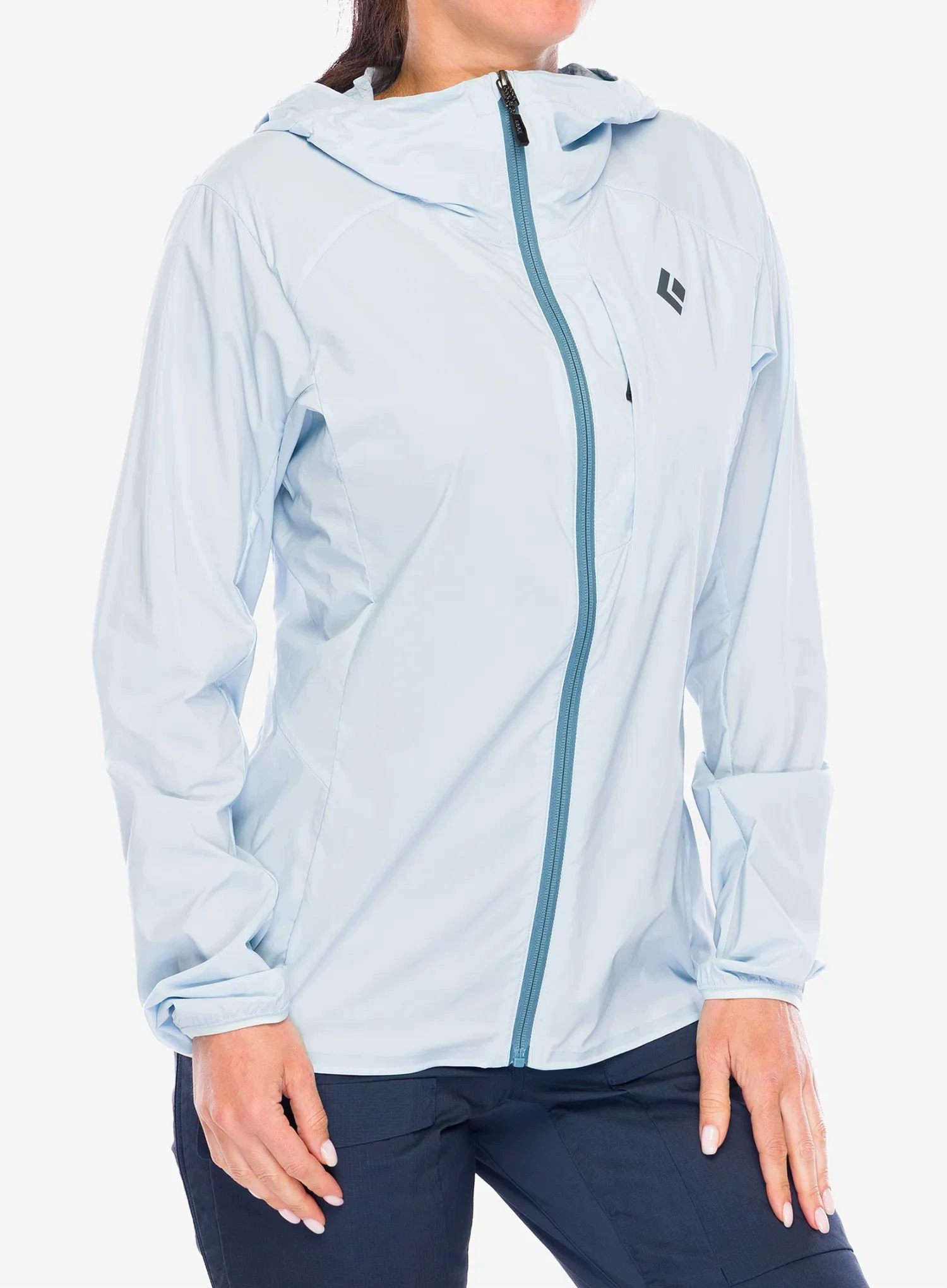 Dámská softshellová bunda Black Diamond Alpine Start Hoody belay blue Xs