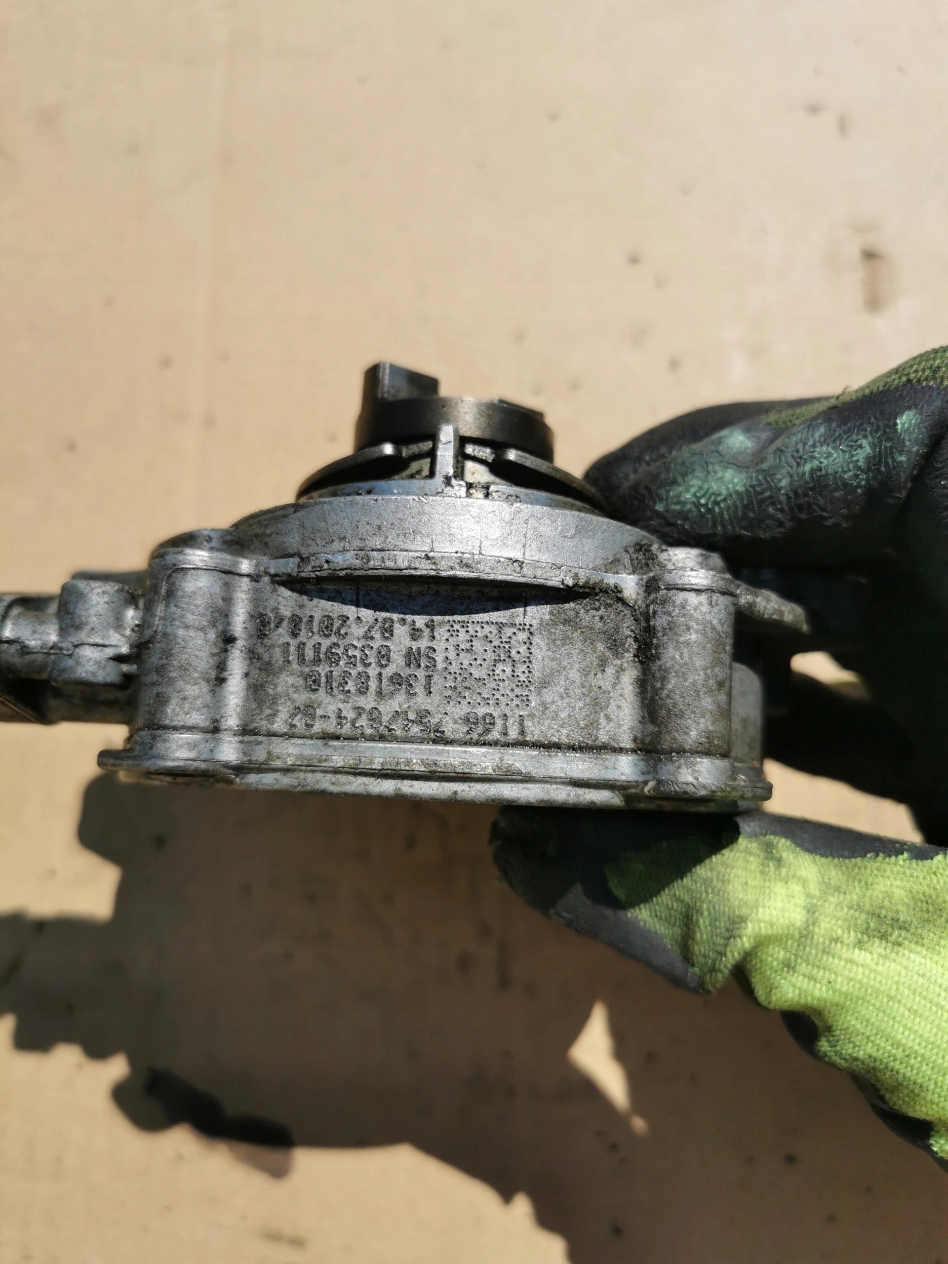 BMW E60 520I 0313-327-116 Pompa VACUM WACUM