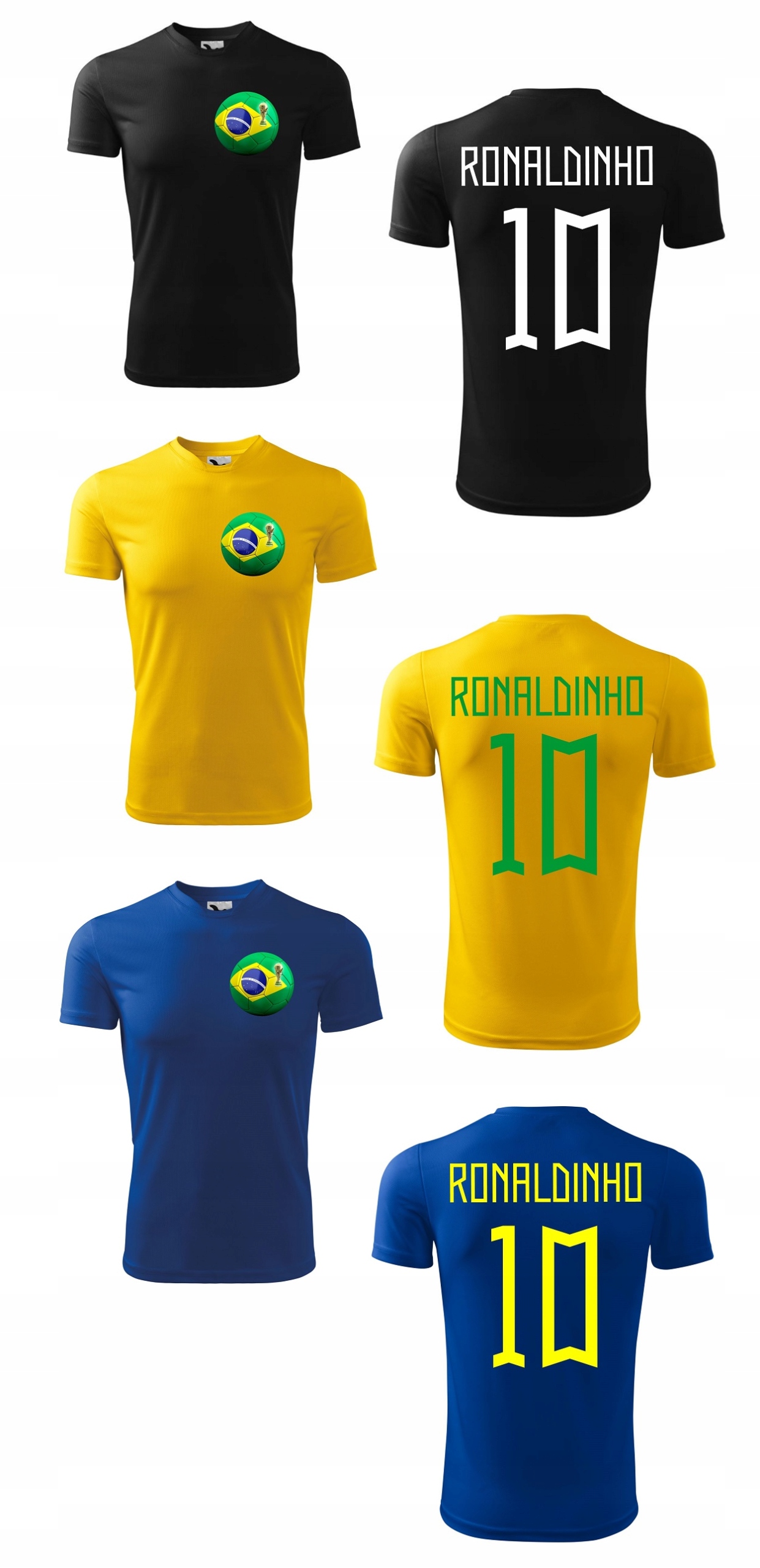 ブラジルTシャツ ロナウド 激レア ビンテージ サッカー ブラジル代表 ロナウド Tシャツ