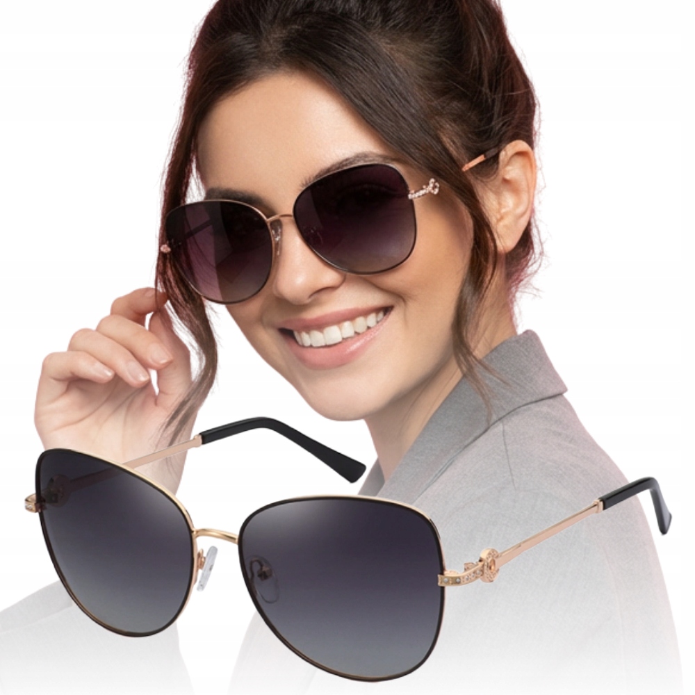 Okulary przeciwsłoneczne Senja 1905 C1 z polaryzacją, filtr UV400 etui