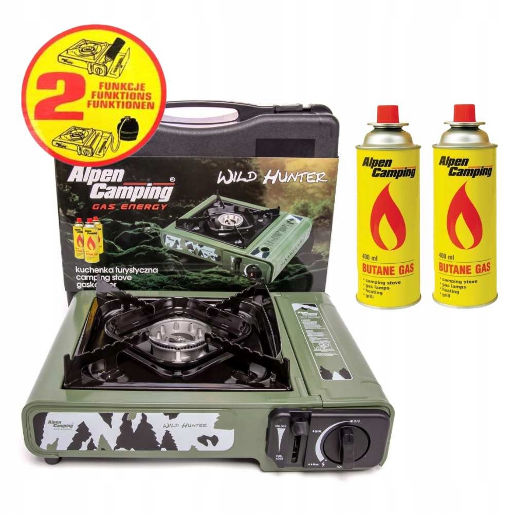 Plynový vařič Wild Hunter 2 kartuše