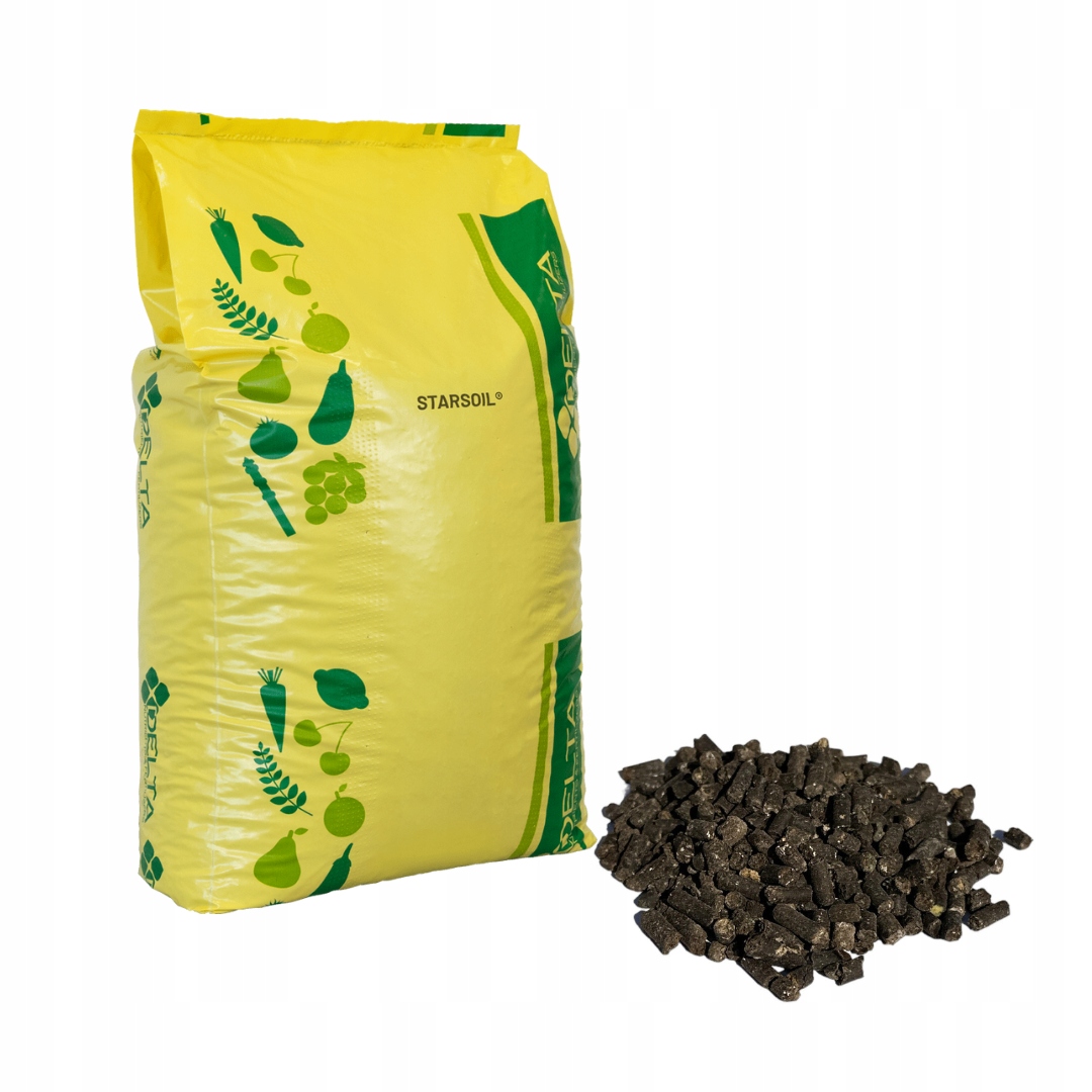 Obornik granulowany- nawóz organiczny z trichodermą i mikoryzą 25 kg 40 l