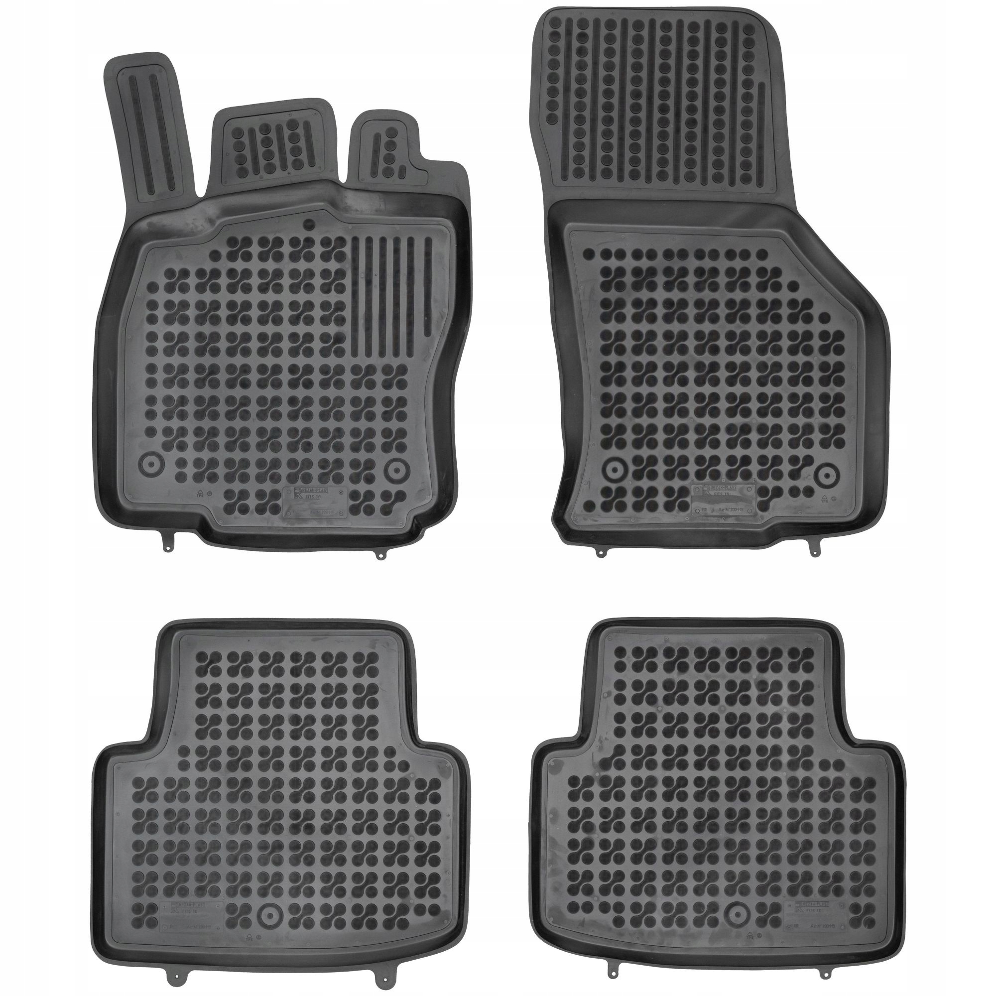 Gumové korýtkové koberce Vw Passat B8 od 2014