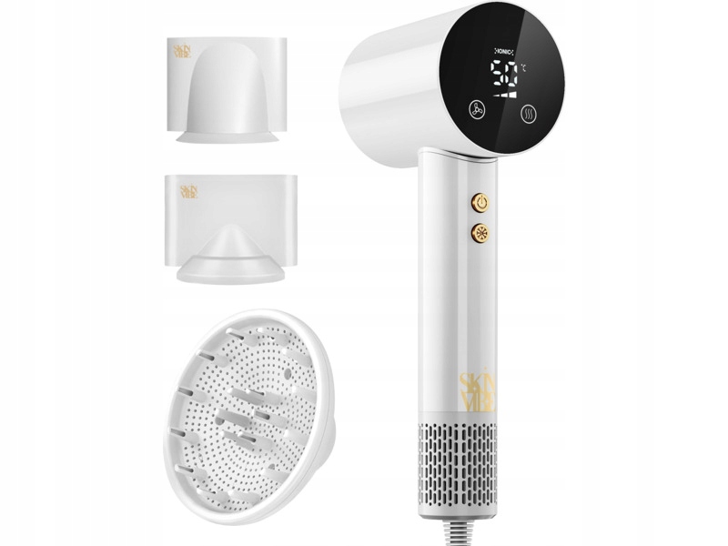 Suszarka do włosów Skinvibe Libra Airloom SV-002WH Biały 1500W