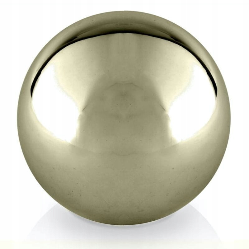 

Złota ceramiczna kula dekoracyjna Polnix śr. 6 cm