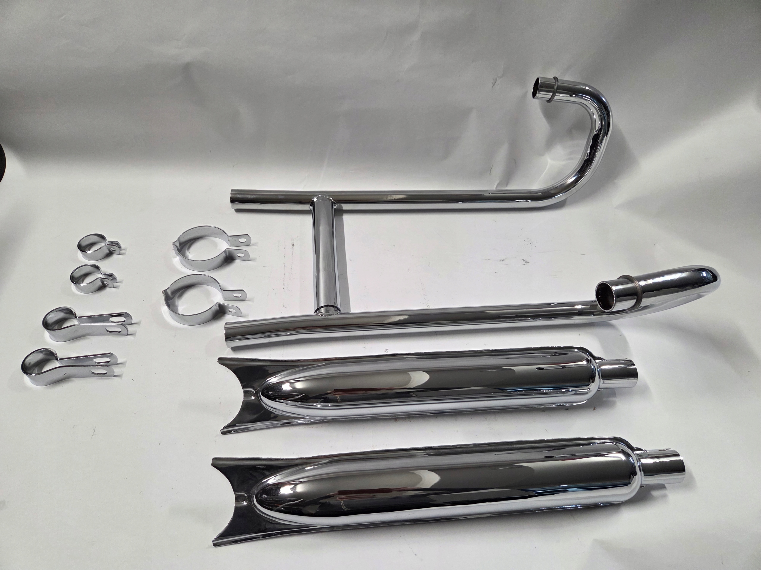 Tlumiče Výfuku Koleno Chrom Dnoper K650 MW650