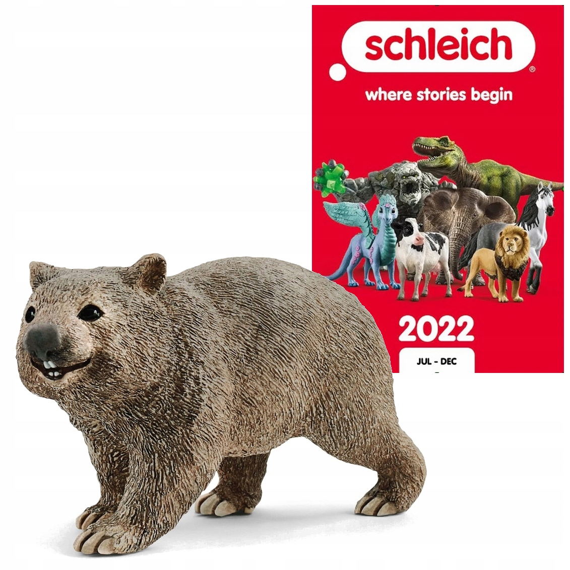 

Schleich 14834 Wombat Figurka Dzikie Zwierzęta