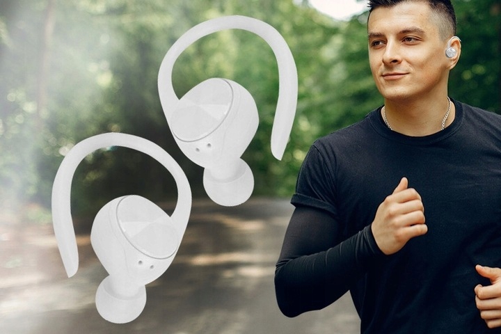 SPORTOWE WODOODPORNE BEZPRZEWODOWE SŁUCHAWKI ETUI ŁADUJĄCE DO BIEGANIA Typ bezprzewodowe