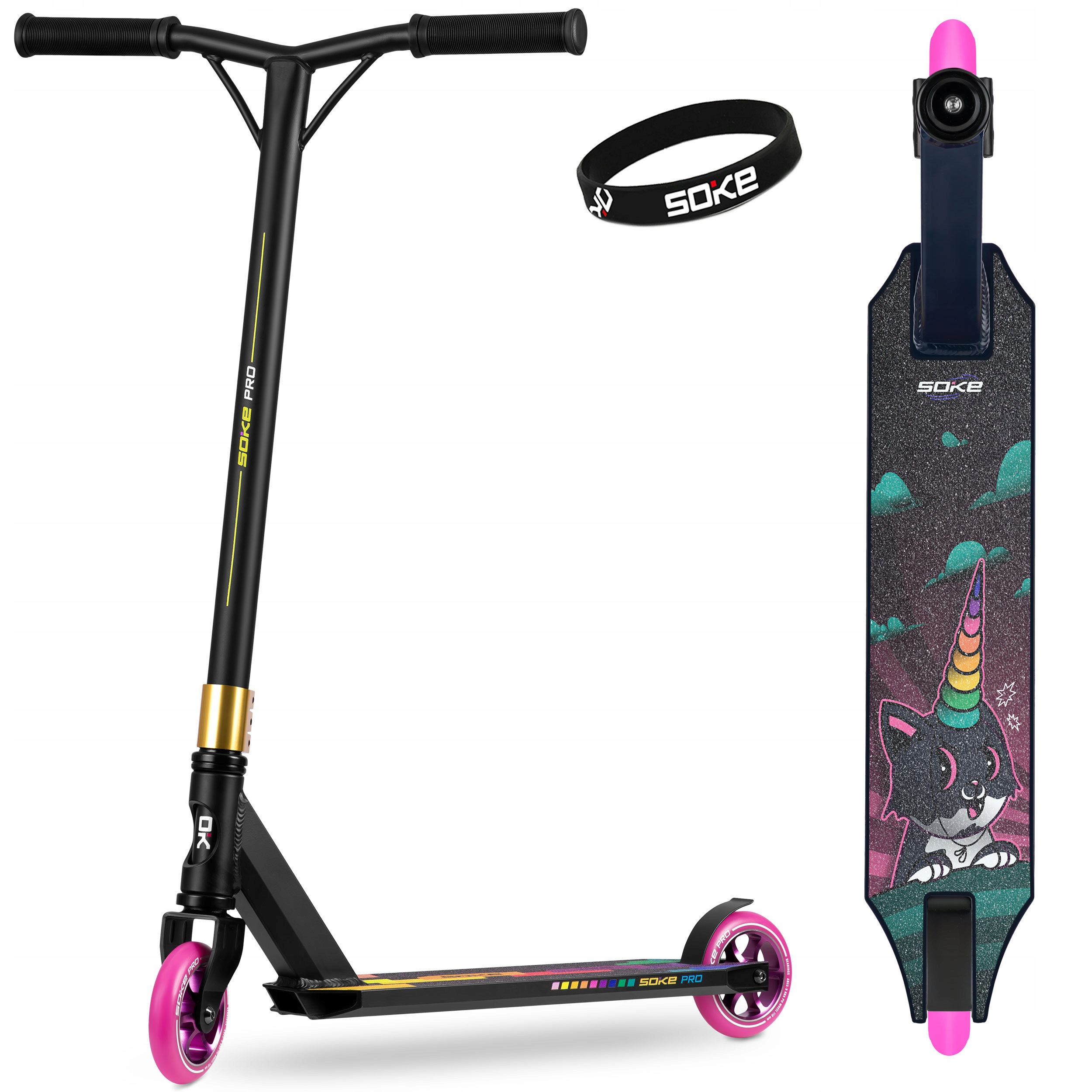 

Hulajnoga Wyczynowa Soke Pro ABEC-9 Y-bar