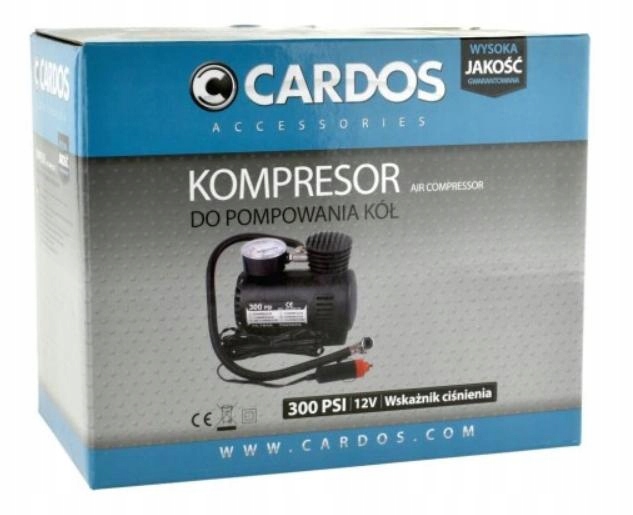 

Cardos Kompresor Do Kół 20 Bar 300 Psi 12V